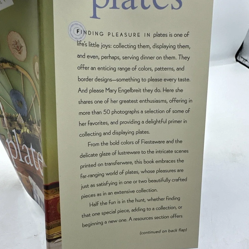 Plates by Mary Engelbreit (1999, Hardcover with Dust Jacket)